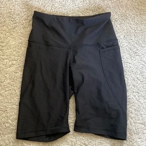Black Athletic Sports Shorts